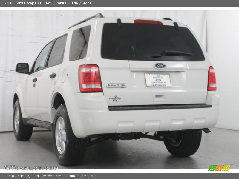 White Suede / Stone 2012 Ford Escape XLT 4WD