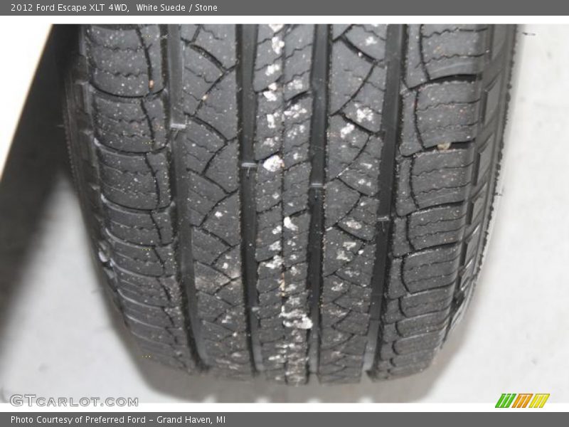 White Suede / Stone 2012 Ford Escape XLT 4WD