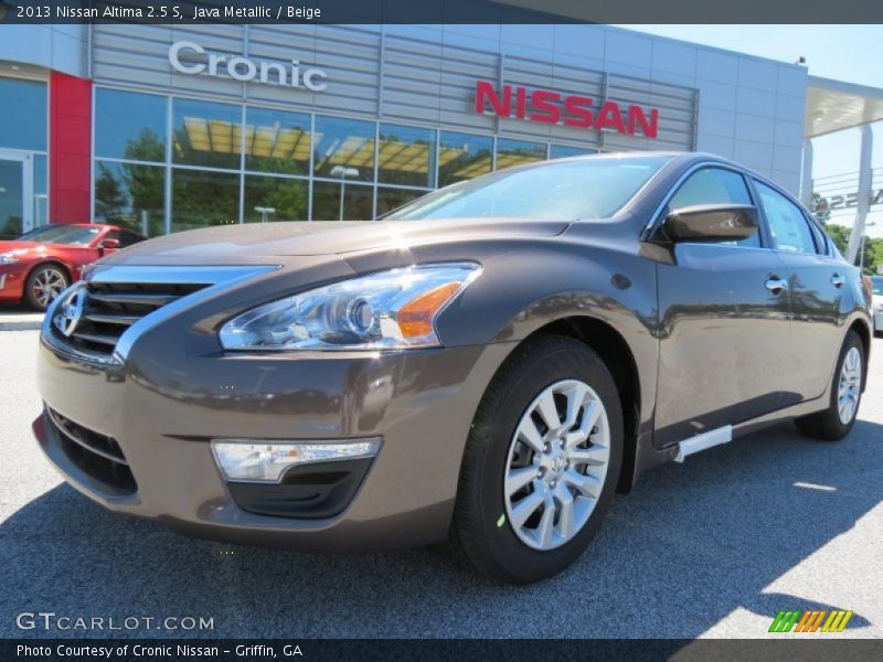 Java Metallic / Beige 2013 Nissan Altima 2.5 S