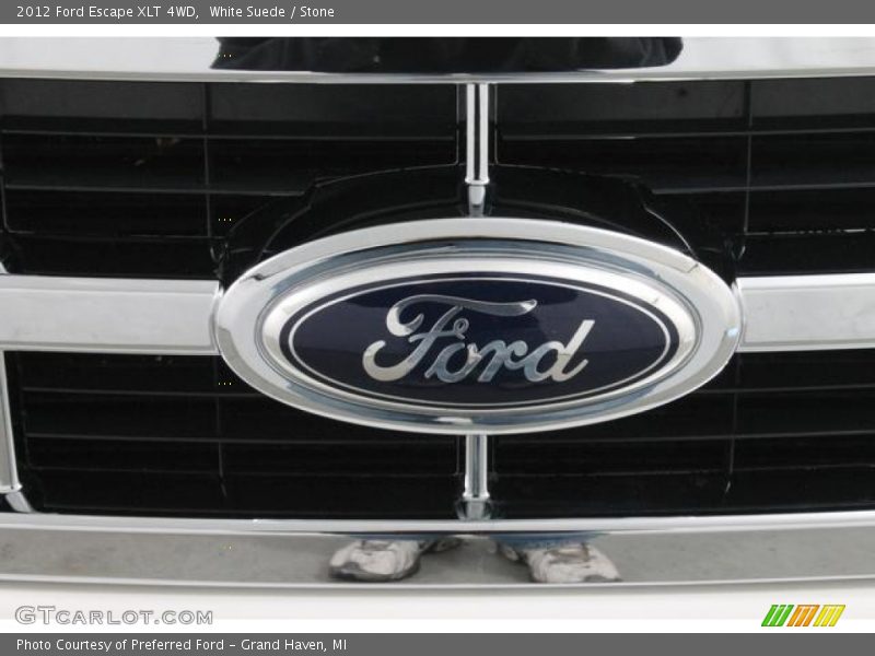 White Suede / Stone 2012 Ford Escape XLT 4WD