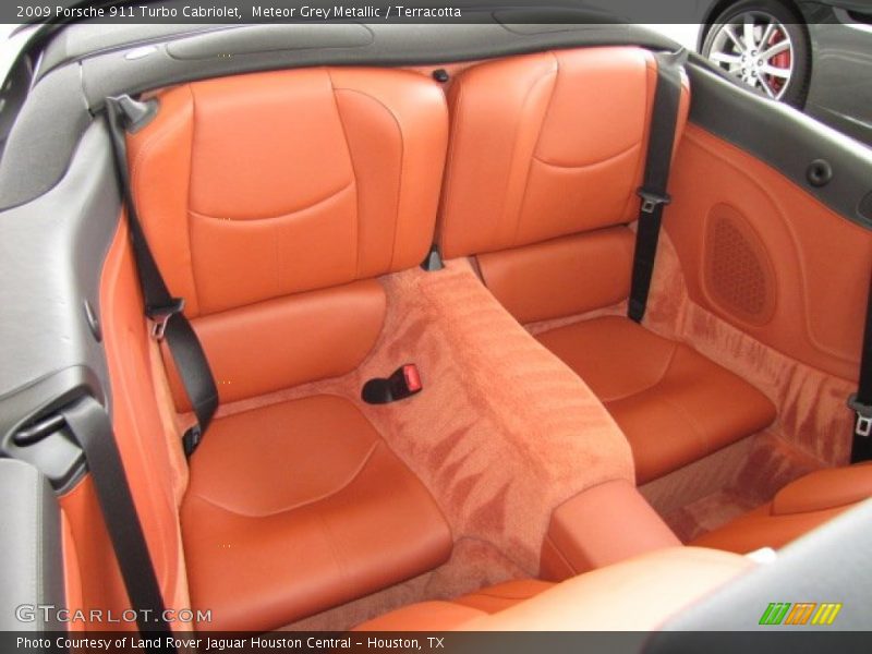 Rear Seat of 2009 911 Turbo Cabriolet