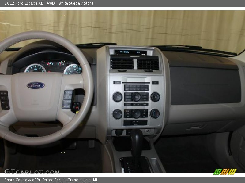 White Suede / Stone 2012 Ford Escape XLT 4WD