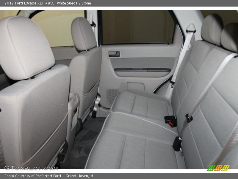 White Suede / Stone 2012 Ford Escape XLT 4WD