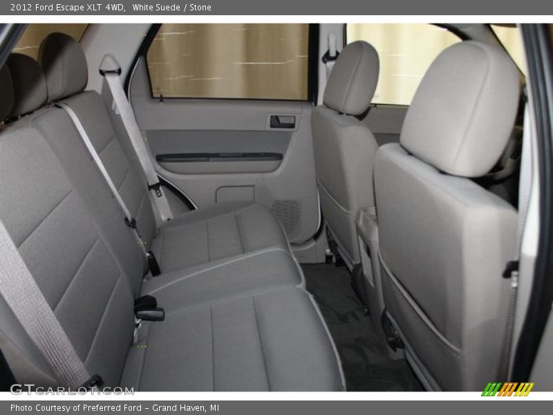 White Suede / Stone 2012 Ford Escape XLT 4WD