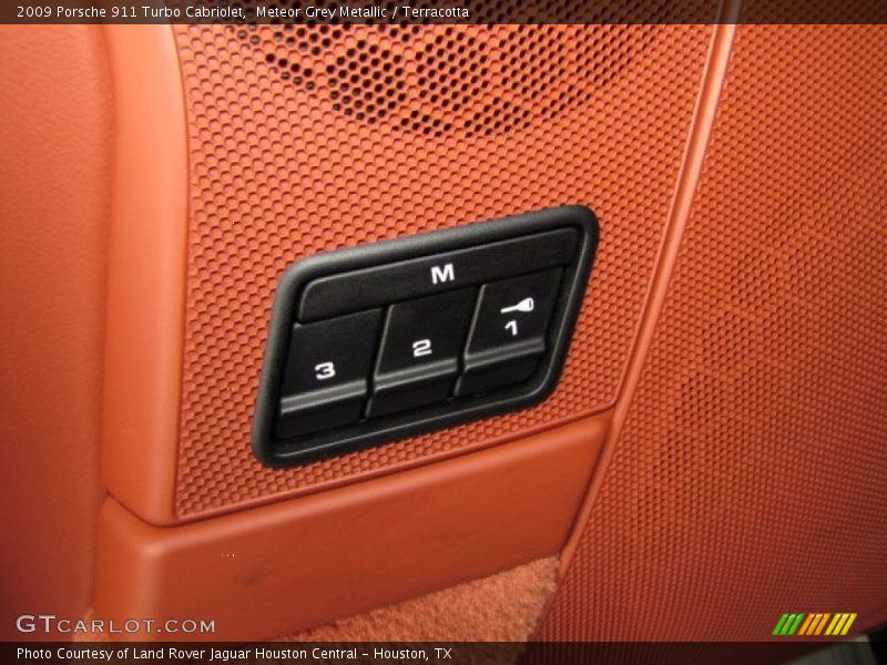 Meteor Grey Metallic / Terracotta 2009 Porsche 911 Turbo Cabriolet
