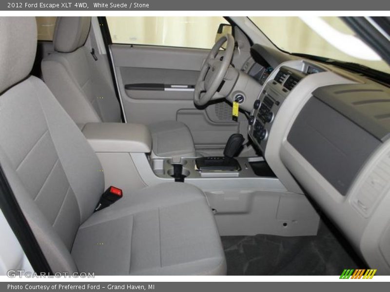 White Suede / Stone 2012 Ford Escape XLT 4WD