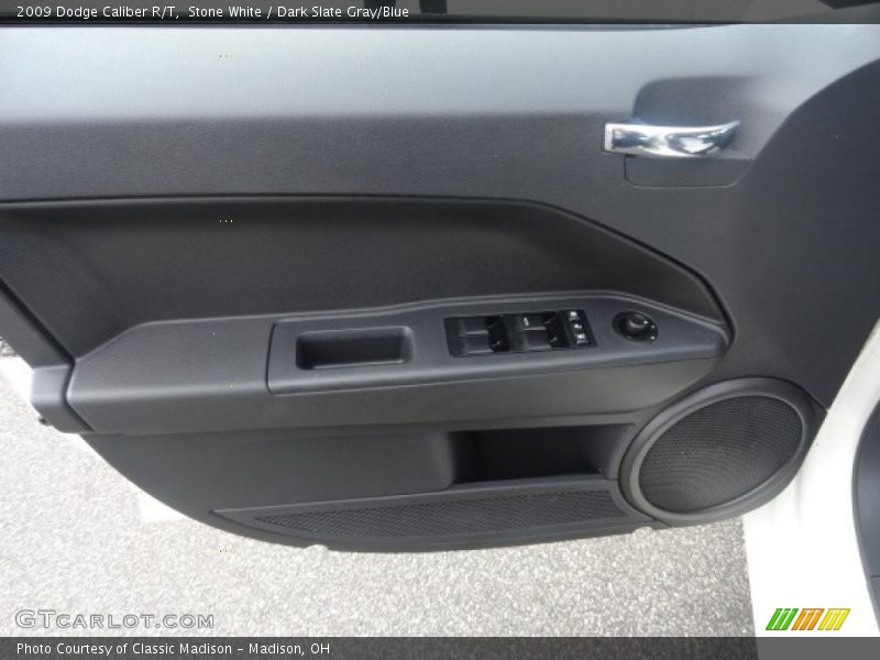 Stone White / Dark Slate Gray/Blue 2009 Dodge Caliber R/T