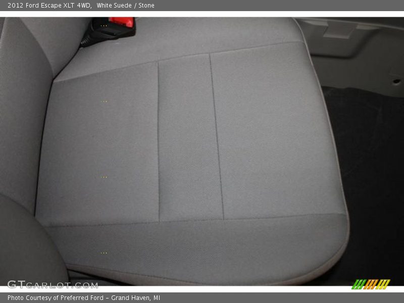 White Suede / Stone 2012 Ford Escape XLT 4WD