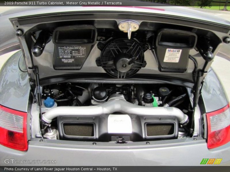  2009 911 Turbo Cabriolet Engine - 3.6 Liter Twin-Turbocharged DOHC 24V VarioCam Flat 6 Cylinder