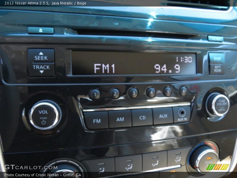 Java Metallic / Beige 2013 Nissan Altima 2.5 S