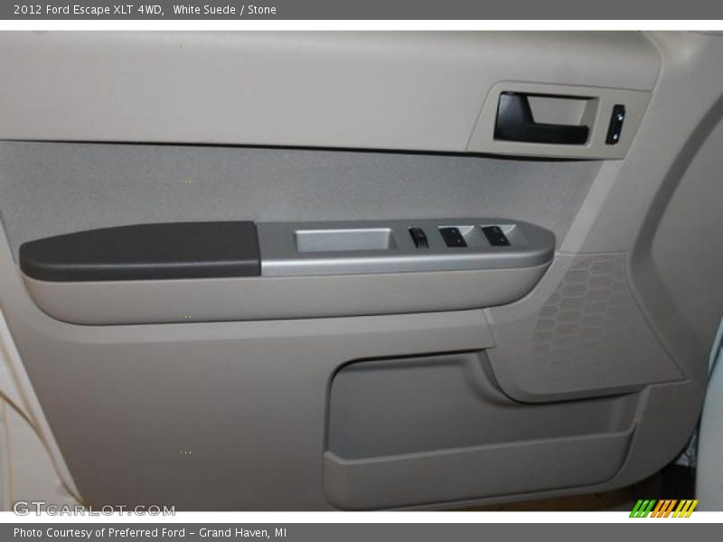 White Suede / Stone 2012 Ford Escape XLT 4WD