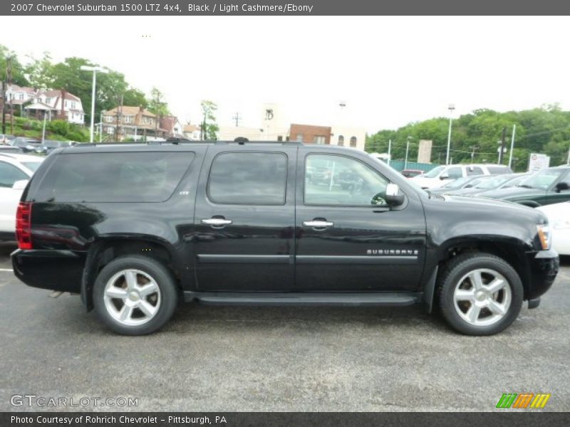 Black / Light Cashmere/Ebony 2007 Chevrolet Suburban 1500 LTZ 4x4