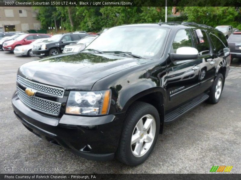 Black / Light Cashmere/Ebony 2007 Chevrolet Suburban 1500 LTZ 4x4