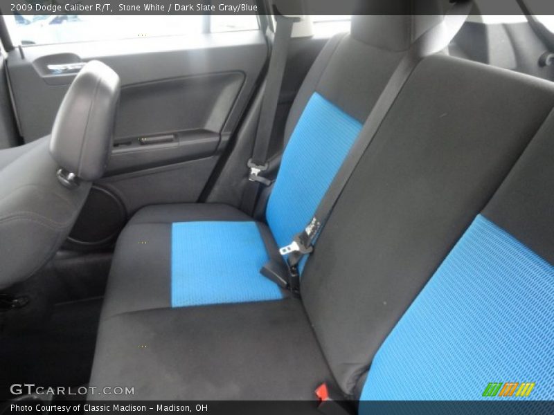 Stone White / Dark Slate Gray/Blue 2009 Dodge Caliber R/T