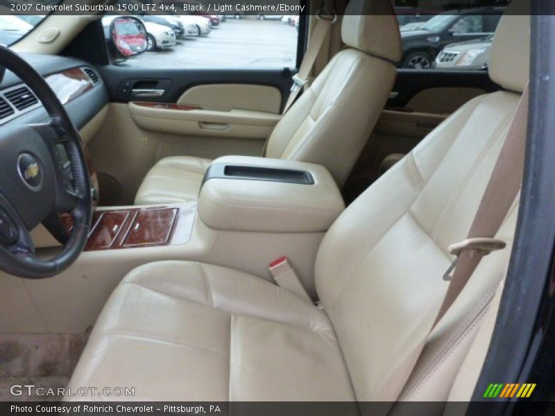 Black / Light Cashmere/Ebony 2007 Chevrolet Suburban 1500 LTZ 4x4