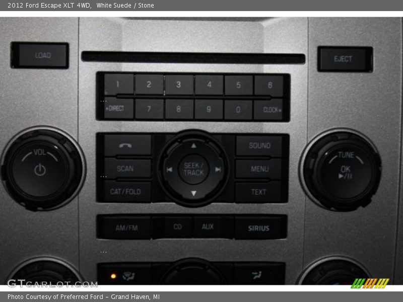 White Suede / Stone 2012 Ford Escape XLT 4WD