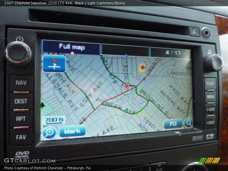 Black / Light Cashmere/Ebony 2007 Chevrolet Suburban 1500 LTZ 4x4