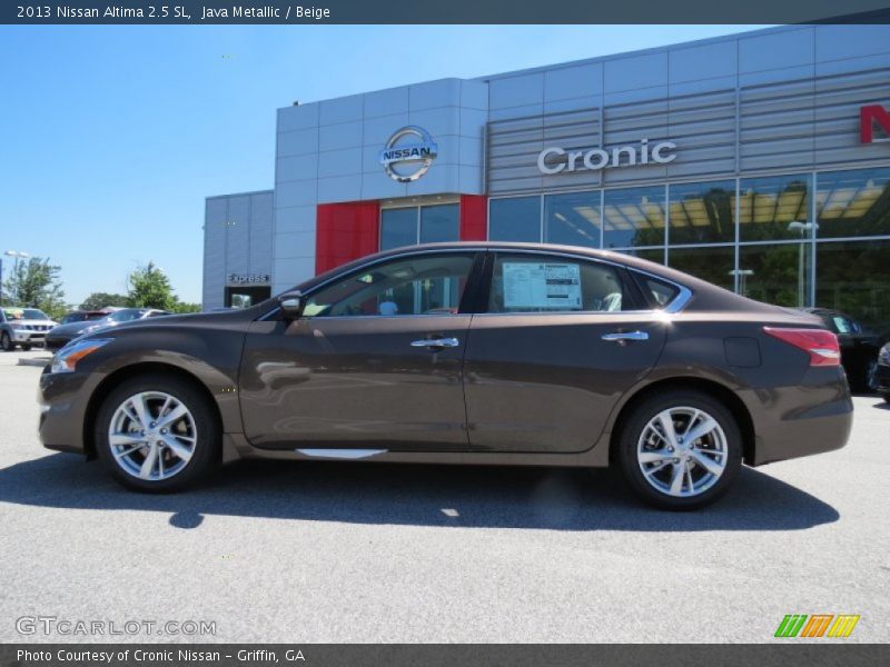 Java Metallic / Beige 2013 Nissan Altima 2.5 SL