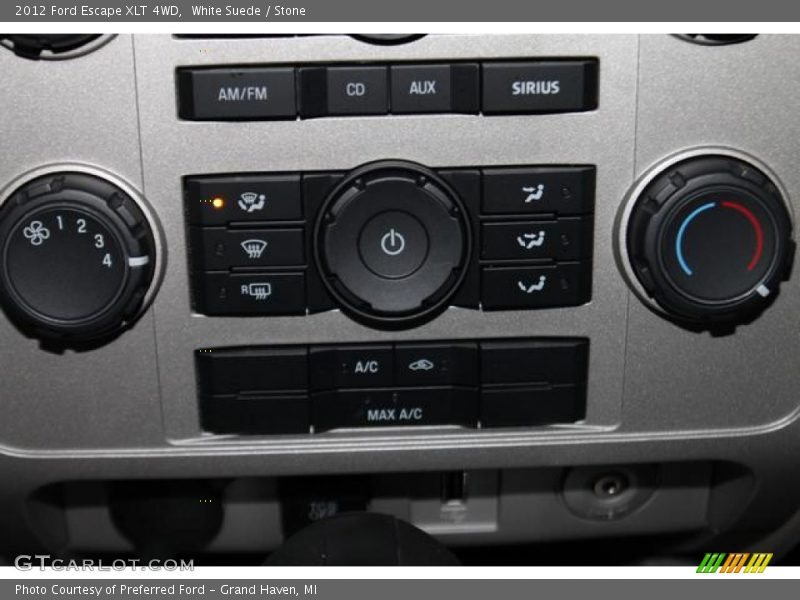 White Suede / Stone 2012 Ford Escape XLT 4WD