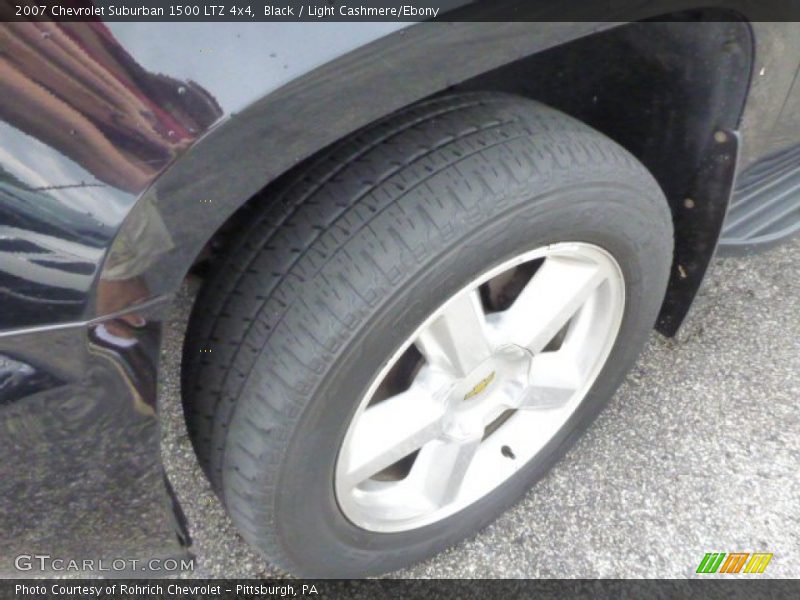 Black / Light Cashmere/Ebony 2007 Chevrolet Suburban 1500 LTZ 4x4
