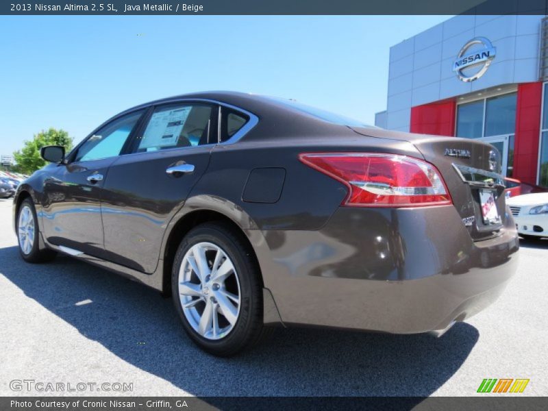 Java Metallic / Beige 2013 Nissan Altima 2.5 SL