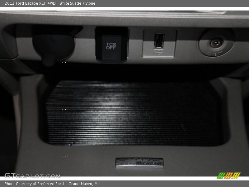 White Suede / Stone 2012 Ford Escape XLT 4WD