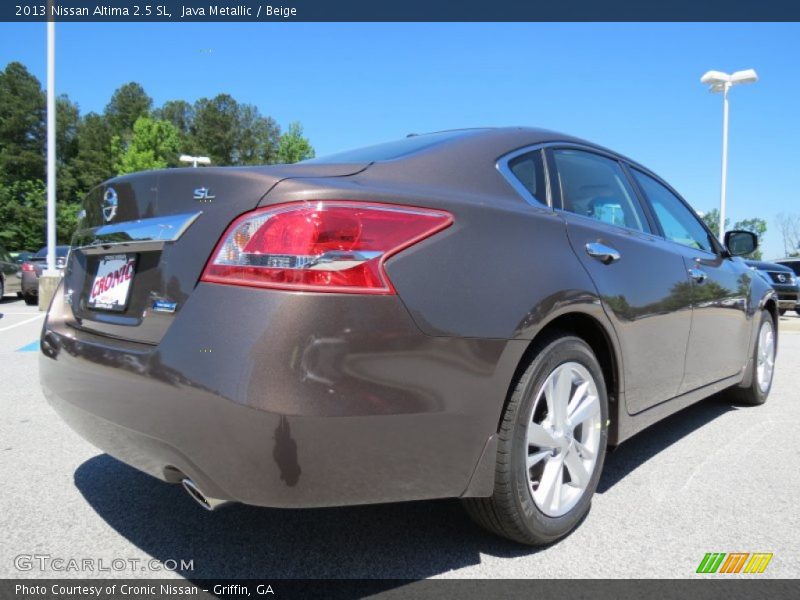 Java Metallic / Beige 2013 Nissan Altima 2.5 SL
