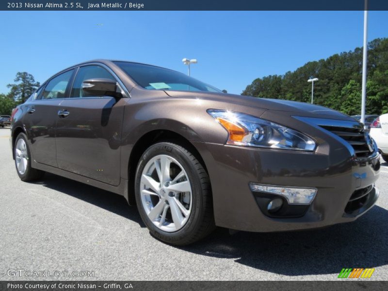 Java Metallic / Beige 2013 Nissan Altima 2.5 SL
