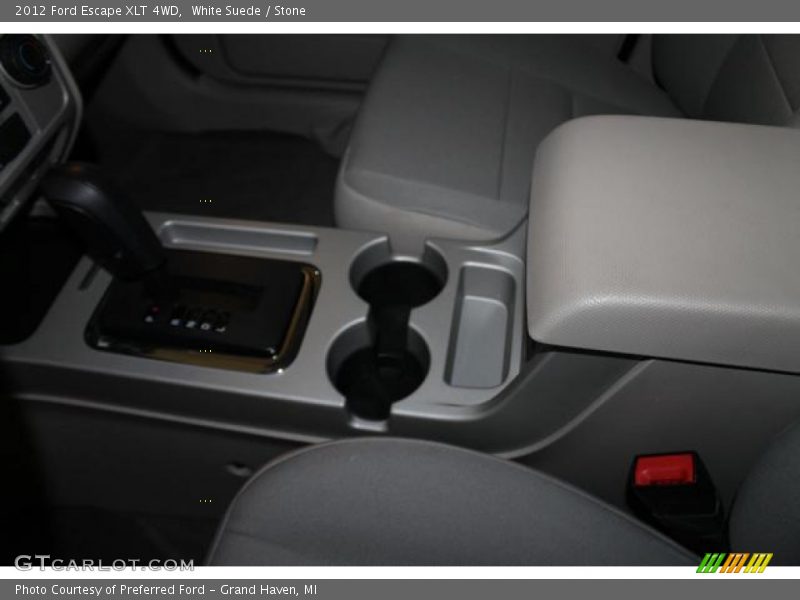 White Suede / Stone 2012 Ford Escape XLT 4WD