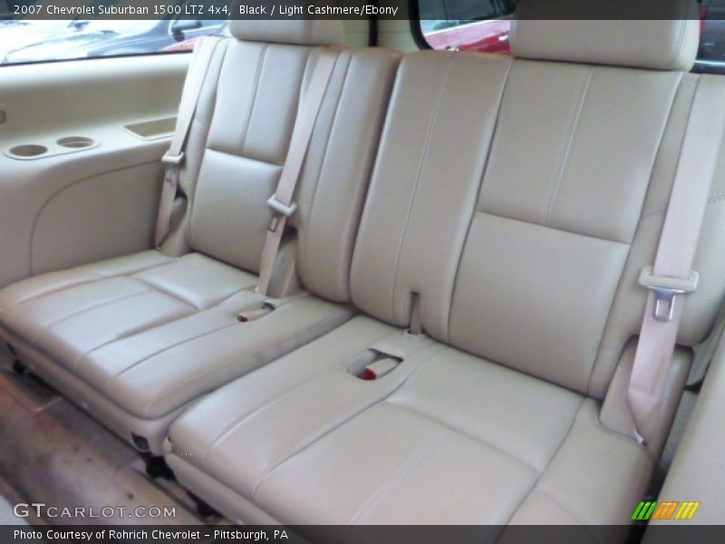 Black / Light Cashmere/Ebony 2007 Chevrolet Suburban 1500 LTZ 4x4
