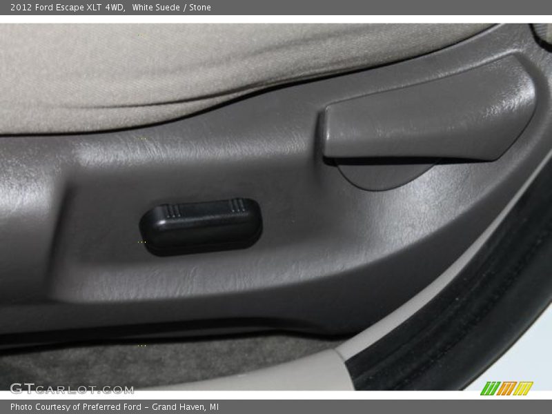 White Suede / Stone 2012 Ford Escape XLT 4WD