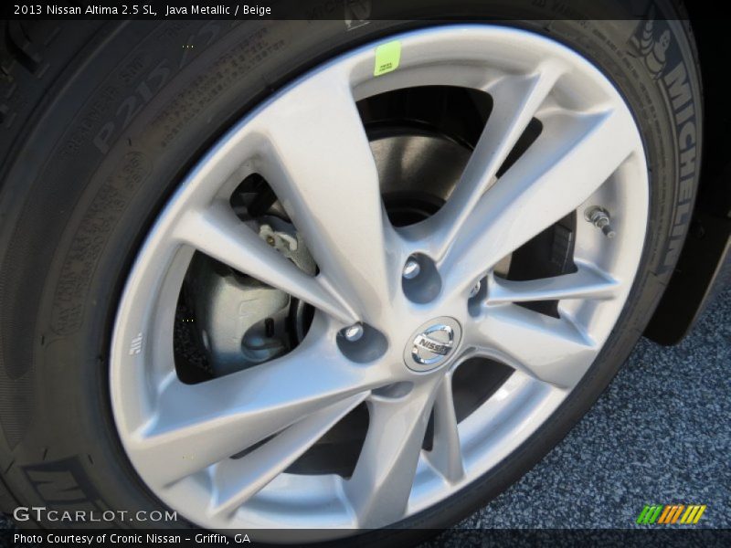 Java Metallic / Beige 2013 Nissan Altima 2.5 SL