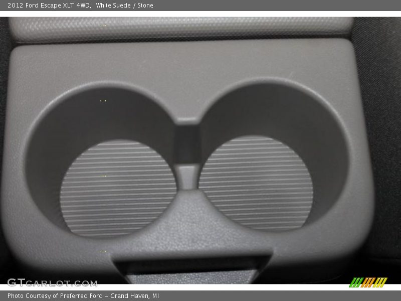 White Suede / Stone 2012 Ford Escape XLT 4WD