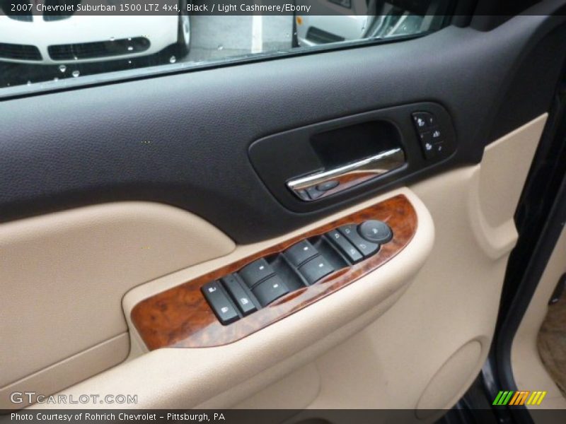 Black / Light Cashmere/Ebony 2007 Chevrolet Suburban 1500 LTZ 4x4
