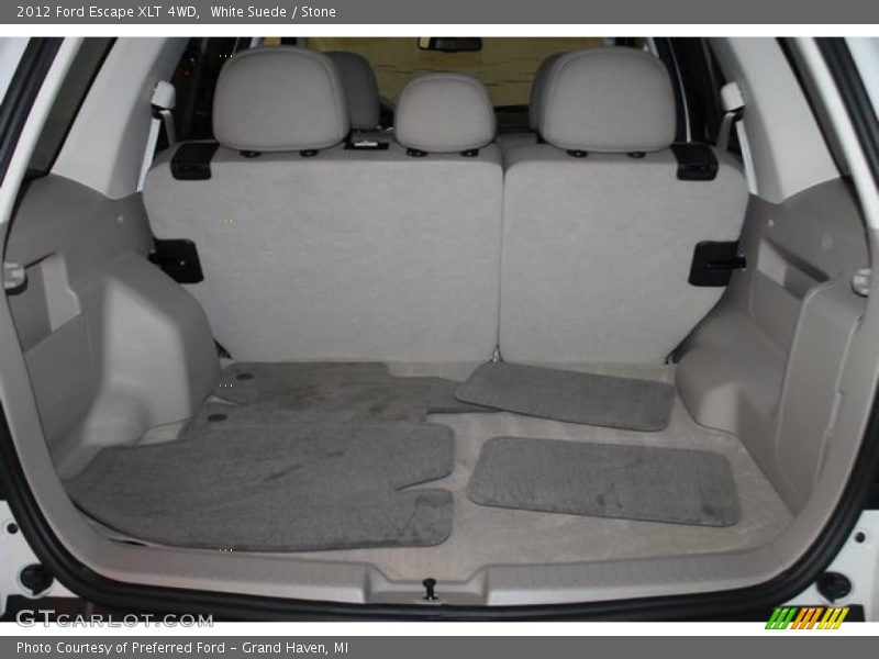 White Suede / Stone 2012 Ford Escape XLT 4WD
