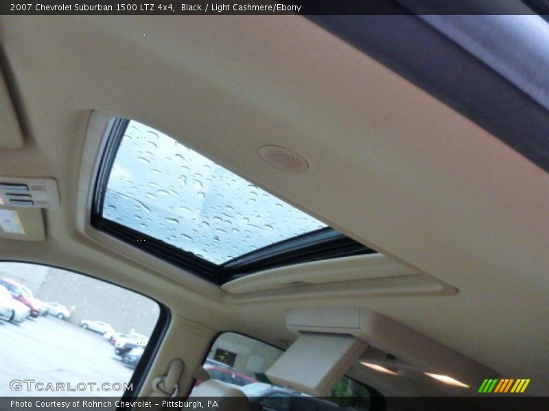 Black / Light Cashmere/Ebony 2007 Chevrolet Suburban 1500 LTZ 4x4