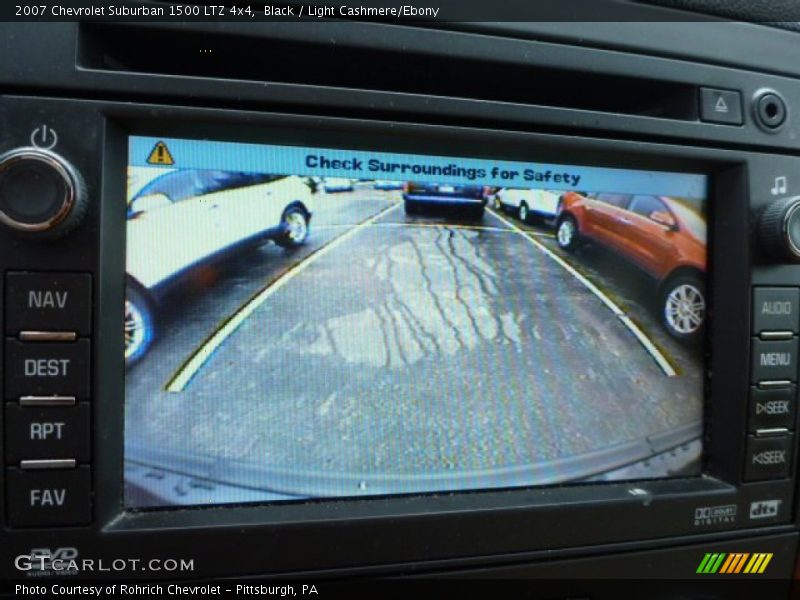Black / Light Cashmere/Ebony 2007 Chevrolet Suburban 1500 LTZ 4x4
