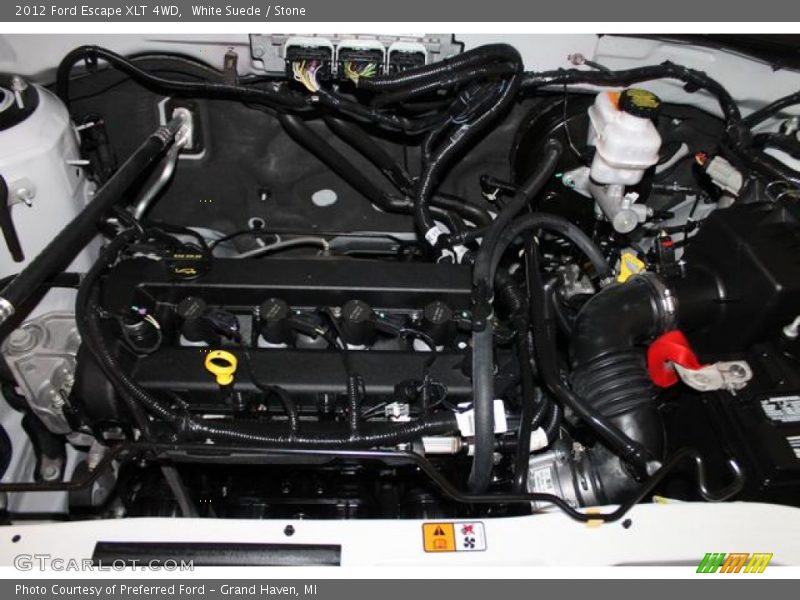 White Suede / Stone 2012 Ford Escape XLT 4WD