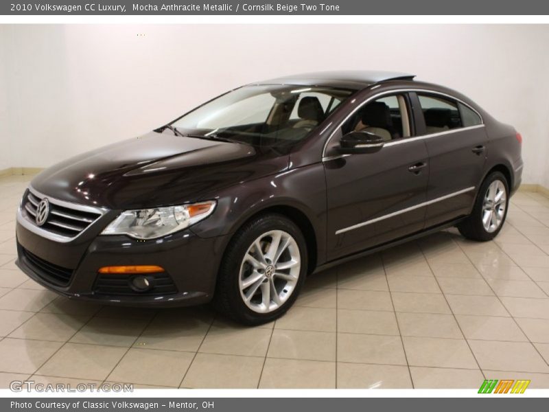 Mocha Anthracite Metallic / Cornsilk Beige Two Tone 2010 Volkswagen CC Luxury