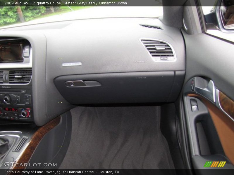 Meteor Grey Pearl / Cinnamon Brown 2009 Audi A5 3.2 quattro Coupe