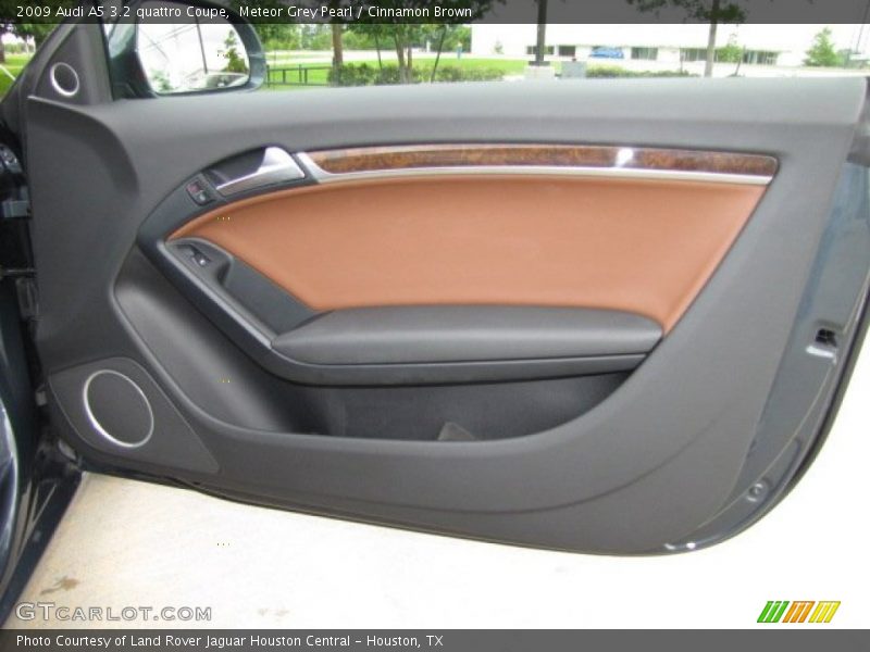 Meteor Grey Pearl / Cinnamon Brown 2009 Audi A5 3.2 quattro Coupe