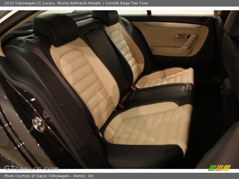 Mocha Anthracite Metallic / Cornsilk Beige Two Tone 2010 Volkswagen CC Luxury