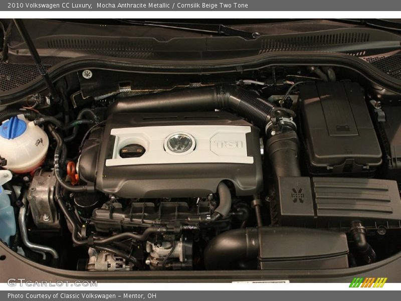 Mocha Anthracite Metallic / Cornsilk Beige Two Tone 2010 Volkswagen CC Luxury