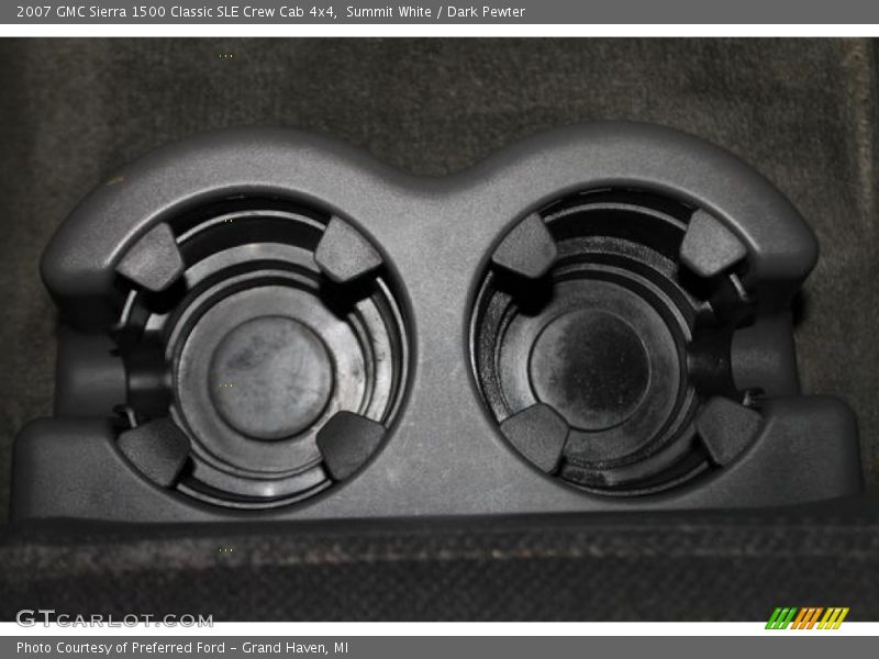 Summit White / Dark Pewter 2007 GMC Sierra 1500 Classic SLE Crew Cab 4x4