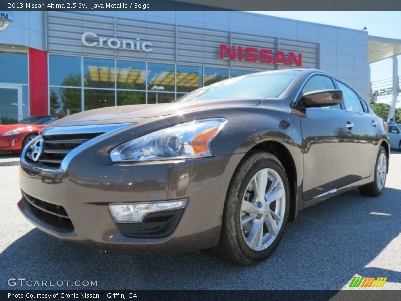 Java Metallic / Beige 2013 Nissan Altima 2.5 SV