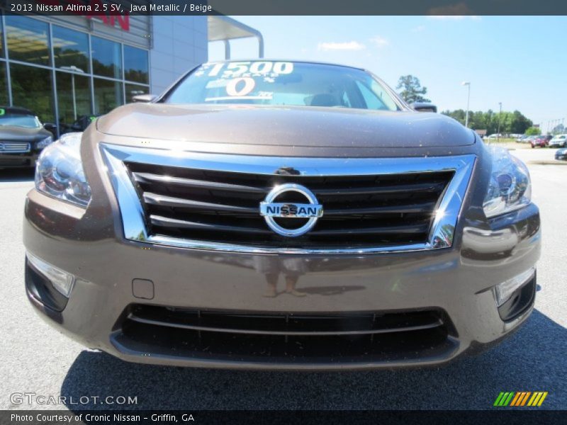Java Metallic / Beige 2013 Nissan Altima 2.5 SV
