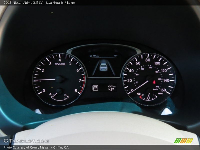 Java Metallic / Beige 2013 Nissan Altima 2.5 SV