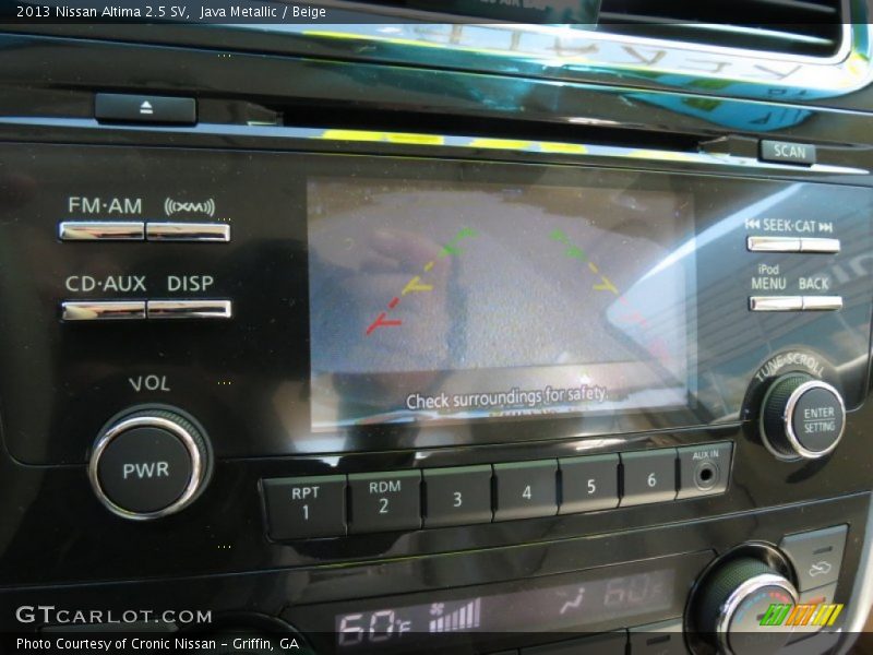 Java Metallic / Beige 2013 Nissan Altima 2.5 SV