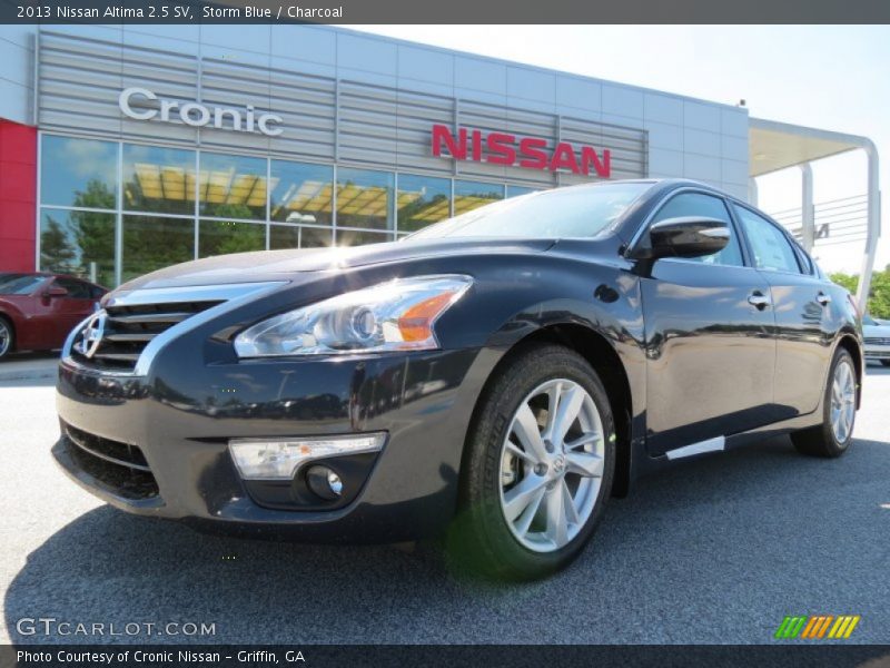 Storm Blue / Charcoal 2013 Nissan Altima 2.5 SV