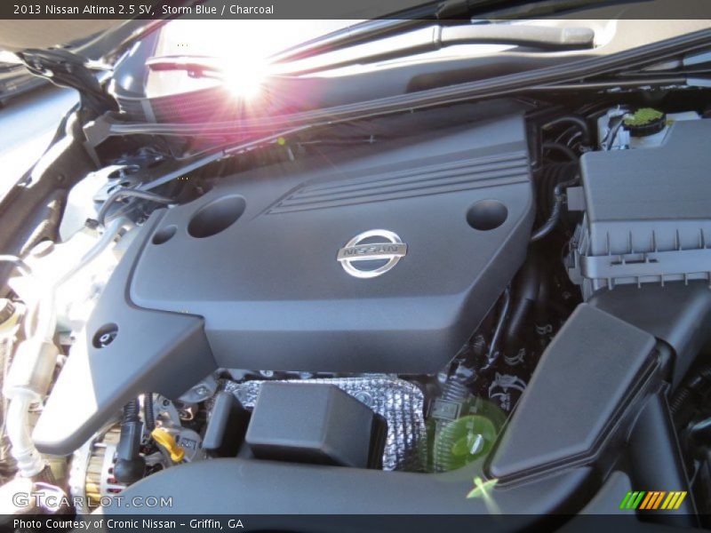 Storm Blue / Charcoal 2013 Nissan Altima 2.5 SV